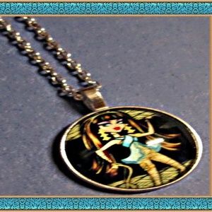 Monster High Cleo De Nile Inspired Necklace
